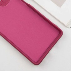 Силіконовий чохол Original Xiaomi Redmi Note 10  /  Note 10S (Бордовий)