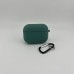 Чохол для навушників Full Silicone Case with Microfiber Apple AirPods Pro 2 (66) Малахіт