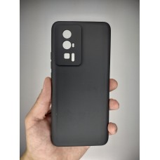 Силіконовий чохол Original Xiaomi Poco F5 Pro (ShutCam) (Чорний)