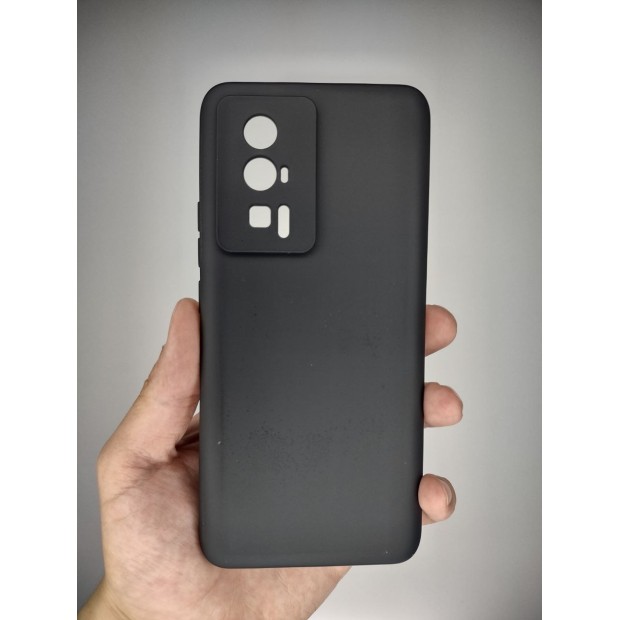 Силіконовий чохол Original Xiaomi Poco F5 Pro (ShutCam) (Чорний)
