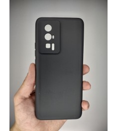 Силикон Original Xiaomi Poco F5 Pro (ShutCam) (Чёрный)