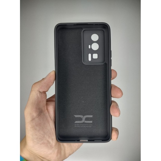 Силикон Original Xiaomi Poco F5 Pro (ShutCam) (Чёрный)