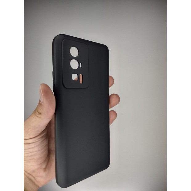 Силикон Original Xiaomi Poco F5 Pro (ShutCam) (Чёрный)