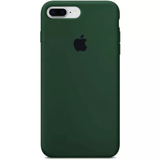 Силикон Original Round Case Apple iPhone 7 Plus / 8 Plus (69) Atrovirens