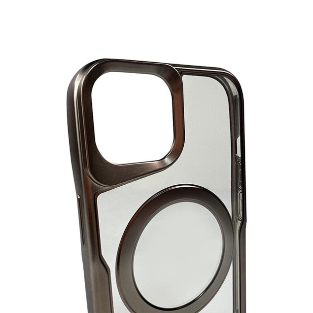 Чохол Cosmic CD Fashion з MagSafe для Apple iPhone 15 Pro Max (Титан)