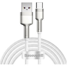 USB-кабель Baseus Cafule Metal Data 66W (2m) (Type-C) (Белый) CAKF000202