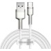 USB-кабель Baseus Cafule Metal Data 66W (2m) (Type-C) (Белый) CAKF000202