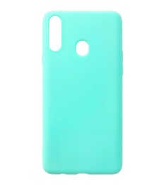 Силіконовий чохол iNavi Color для Samsung Galaxy A20s (2019) (Бірюзовий)