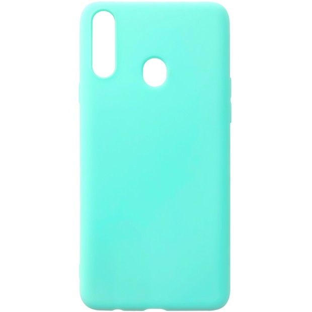 Силикон iNavi Color Samsung Galaxy A20s (2019) (Бирюзовый)