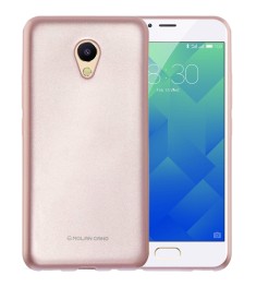 Силіконовий чохол Molan Shining для Meizu M5 (Рожевий)