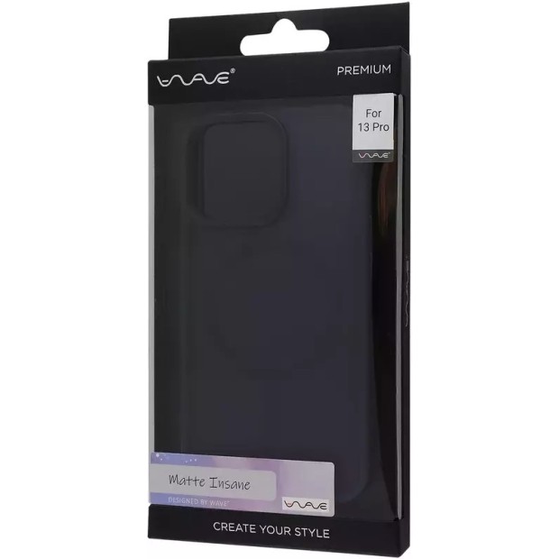 Чохол WAVE Matte Insane з MagSafe для iPhone 13 Pro Max (Midnight Blue)