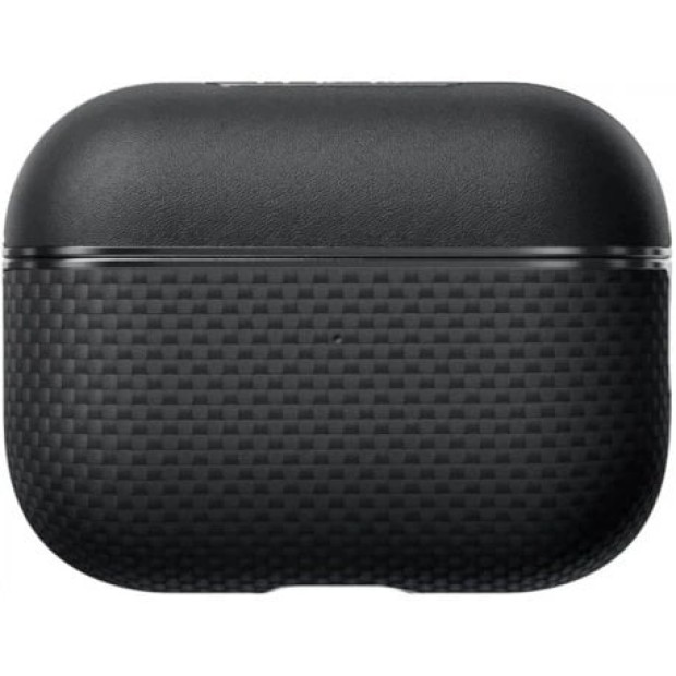 Накладка Pitaka Aramid Fiber Magnetic Case Plain Airpods Pro 3nd Gen (Black / Grey)
