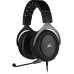 Провідні накладні ігрові навушники-гарнітура Corsair HS60 Pro Surround Carbon (Чорний)(Grade A) DL