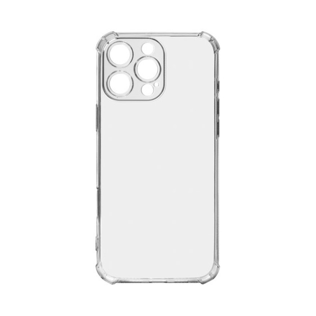 Силикон 6D Apple iPhone 16 Pro Max (ShutCam) (Прозрачный)