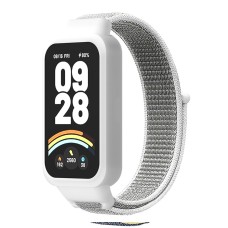 Ремінець Velcro Xiaomi Mi Band 9 Active (Хмарно-Сірий)