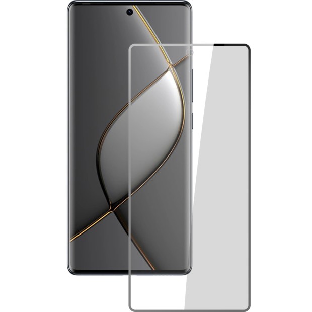 Захисне скло 3D Curved Tecno Spark 20 Pro+ (KJ7) Чорне