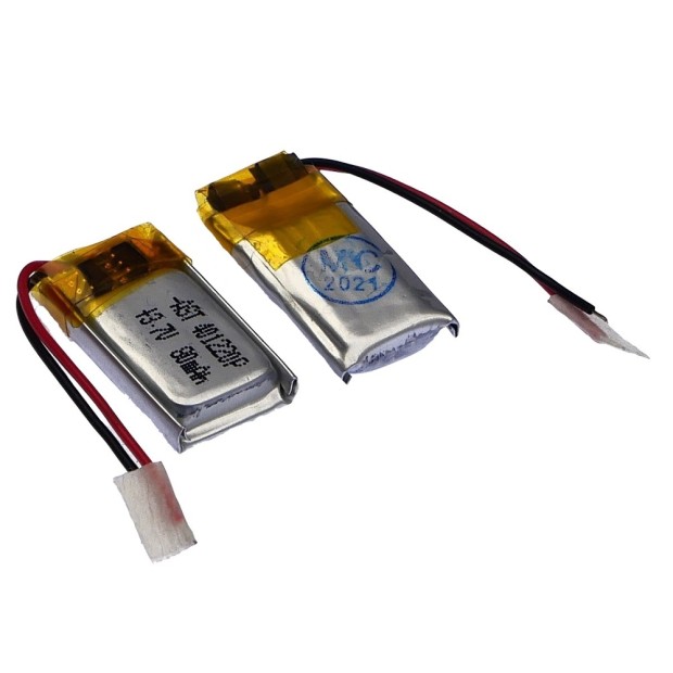 Акумулятор 401220P універсальний з контролером, 4,3 х 11 х 23 мм (80 mAh) /  для TWS навушників, Blue