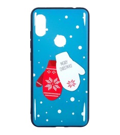 Силикон Christmas Case Xiaomi Redmi Note 6 / Note 6 Pro (Glove)