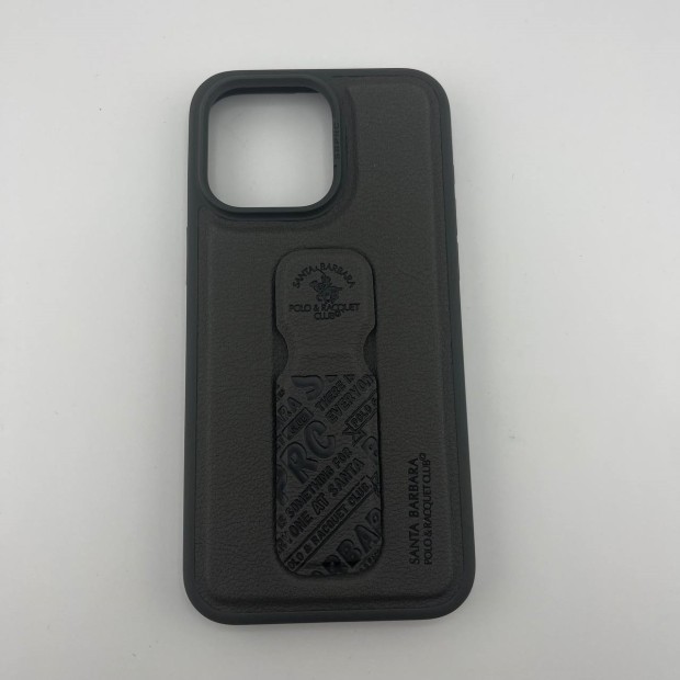 Чохол Polo Blaise Leather для Apple iPhone 15 Pro Max (Сірий)