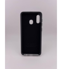 Original Logo Silicone Samsung Galaxy A20  /  A30 (2019) (Dark Gray)