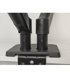 Настільний тримач-кронштейн для двох моніторів M252D (Чорний)