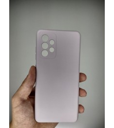 Силіконовий чохол Original Samsung Galaxy A52 (ShutCam) (Гліцинія)