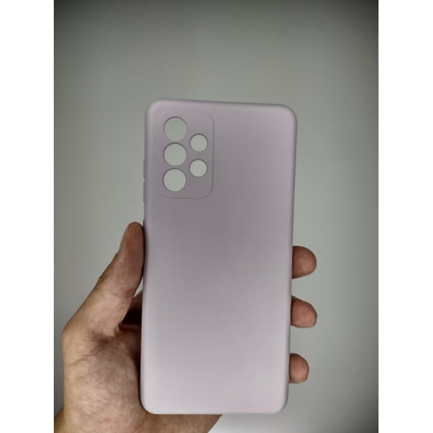Силіконовий чохол Original Samsung Galaxy A52 (ShutCam) (Гліцинія)