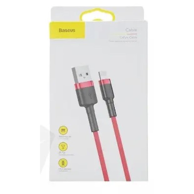 USB-кабель Baseus Cafule Special Edition 3A (1m) (Type-C) (Красный) CATKLF-B09