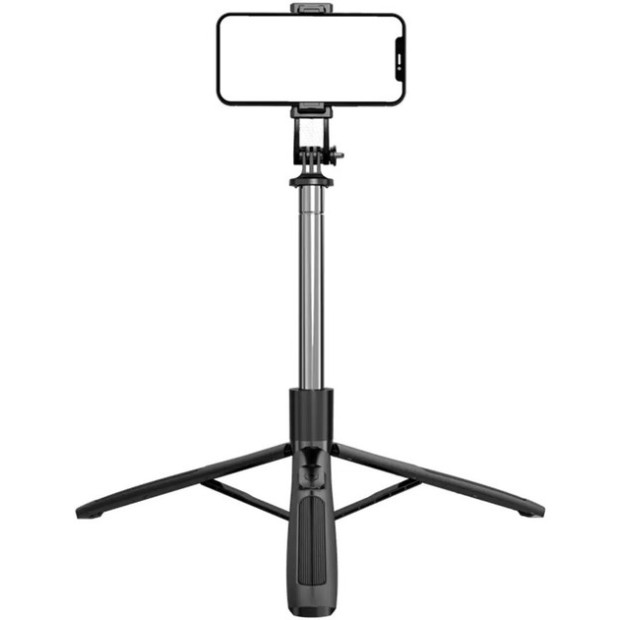 Штатив-трипод RTAKO Q05 Ultra-Wide Angle Selfie Stick Tripod (Black)