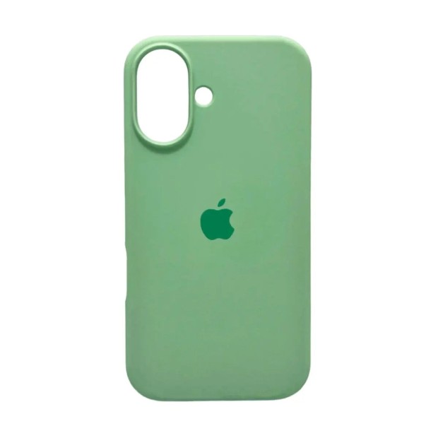 Силіконовий чохол Original RoundCam Case для Apple iPhone 16 (83) Авокадо