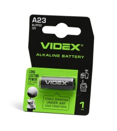 Батарейка Videx A23  /  E23 (1шт.)