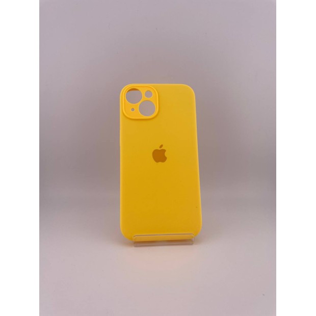 Силикон Original RoundCam Case Apple iPhone 14 (74) Sunflower