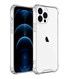 Силікон 6D Apple iPhone 13 Pro Max (Прозорий)