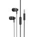 Wired in-ear headset Borofone BM74 Singer (Black)