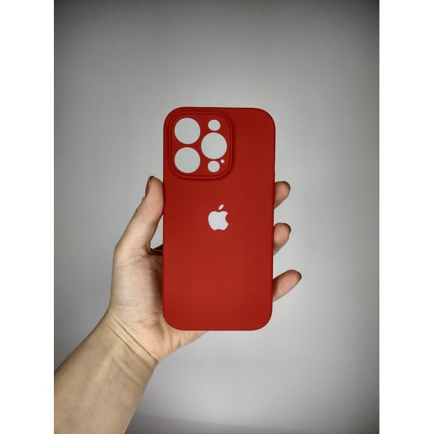 Силикон Original RoundCam Case Apple iPhone 14 Pro (Paprika)