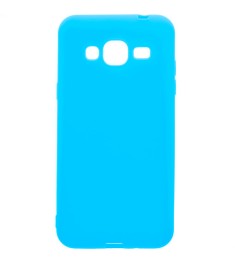 Силикон iNavi Color Samsung Galaxy J5 (2015) J500 (голубой)