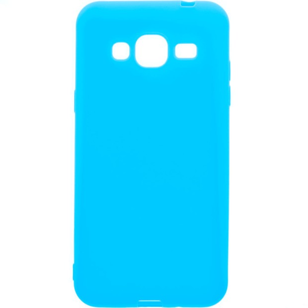 Силикон iNavi Color Samsung Galaxy J5 (2015) J500 (голубой)