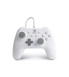 Геймпад PowerA Wired for Nintendo (White) (Товар c уценкой, Grade A) DL