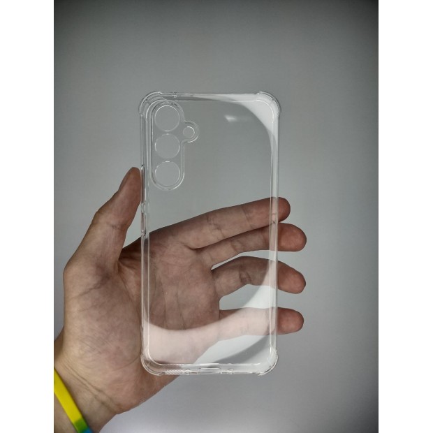 Силікон 6D Samsung Galaxy A34 5G (ShutCam) (Прозорий)