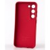 Силіконова оригінальна накладка Samsung Galaxy S23 FE (ShutCam) (Червоний)