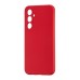 Силіконова оригінальна накладка Samsung Galaxy S23 FE (ShutCam) (Червоний)