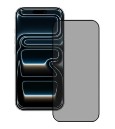 Защитное стекло 5D Privacy HD Apple iPhone 17 Pro Black
