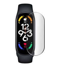 Защитное стекло 5D Xiaomi Mi Smart Band 7 Black Защитное стекло 5D Xiaomi Mi Smart Band 7 Black