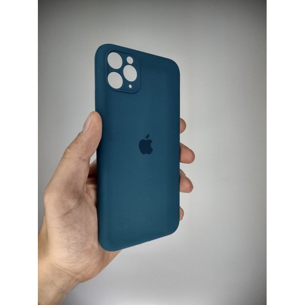 Силіконовий чохол Original RoundCam для Apple iPhone 11 Pro Max (39) Cosmos Blue