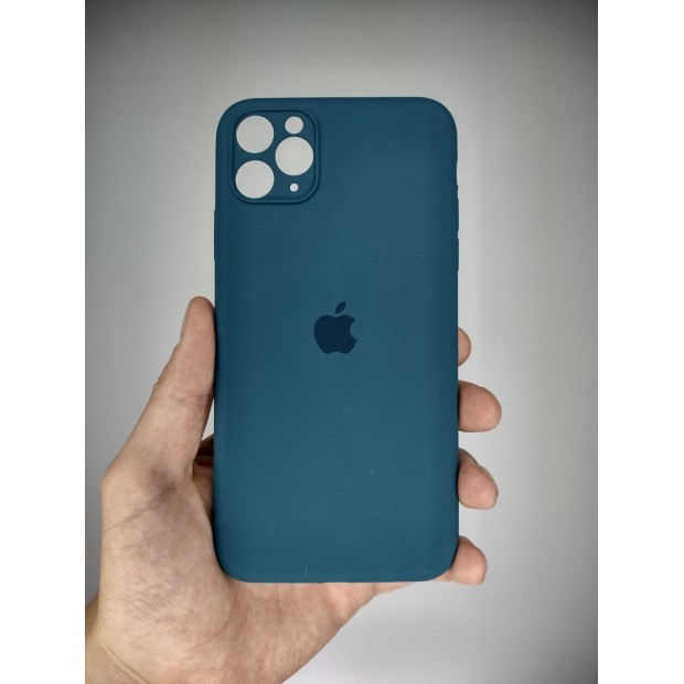 Силіконовий чохол Original RoundCam для Apple iPhone 11 Pro Max (39) Cosmos Blue