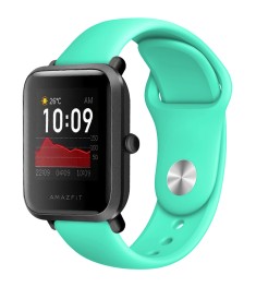 Браслет Оригінальний Дизайн Xiaomi Amazfit Bip 22мм (Simple Lock) (Бірюзовий)