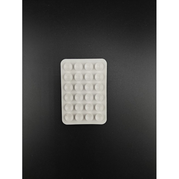 Держатель липпер для телефона Velcro (White)