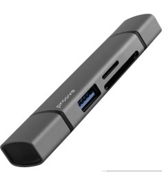 Перехідник Card Reader Proove Arc Link 3-in-1 (USB3.0 /  Micro SD  /  SD) (Black..