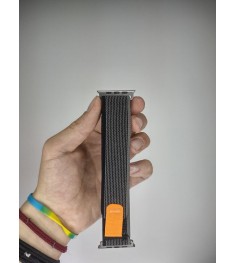 Ремінь Trail Loop для Apple Watch 42  /  44  /  49 мм (Чорний  /  Помаранчевий)