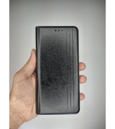 Leather Book Case for Xiaomi Redmi Note 11 Pro (Black)